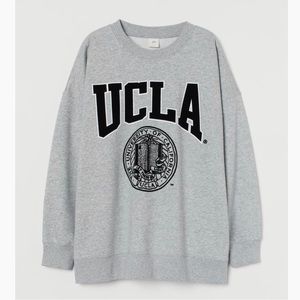 H&M UCLA Gray Sweater